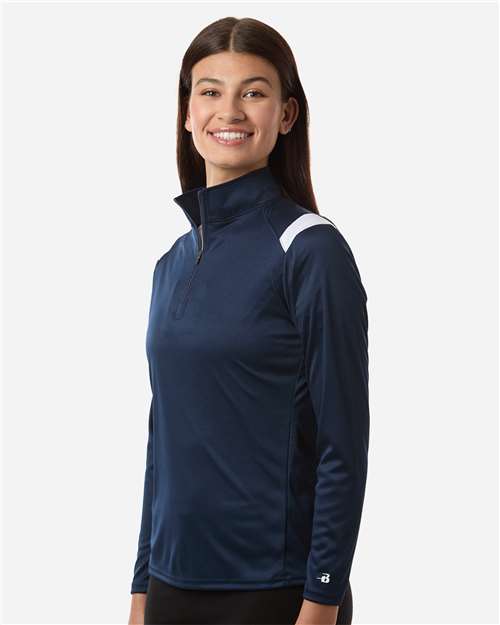 Badger Women's On The Rise Quarter-Zip Pullover 4266