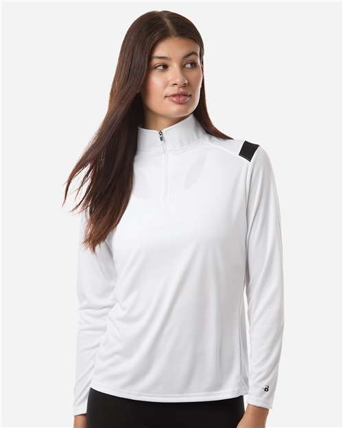 Badger Women's On The Rise Quarter-Zip Pullover 4266