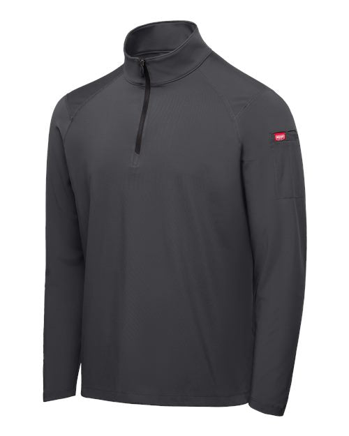 Red Kap Men's Performance Cadet Collar Quarter-Zip Pullover QZM2
