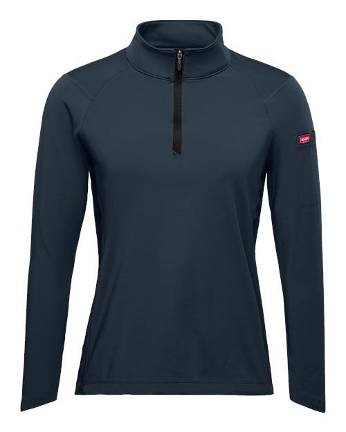 Red Kap Women's Performance Cadet Collar Quarter-Zip Pullover QZW1