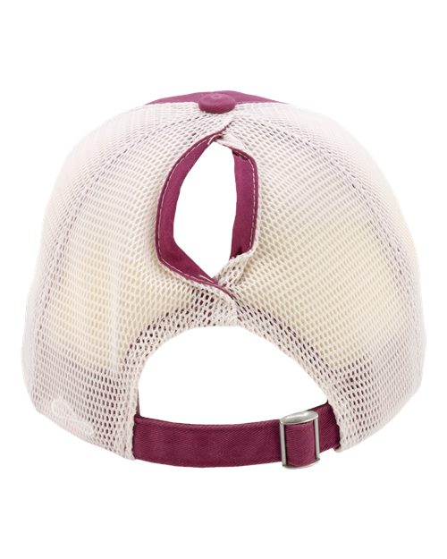 Infinity Her Women's Peached Twill Mesh Back Cap ANNIE