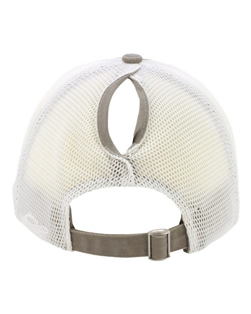 Infinity Her Women's Peached Twill Mesh Back Cap ANNIE