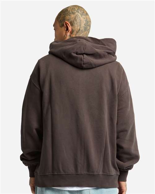 Shaka Wear Unisex Max Heavy Garment-Dyed Full-Zip Hoodie Sweatshirt SHGMZ