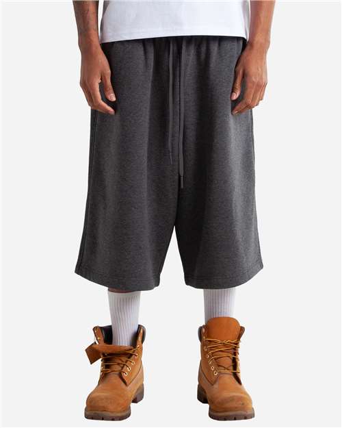 Shaka Wear Unisex Baggy Fleece Shorts SHLFBS