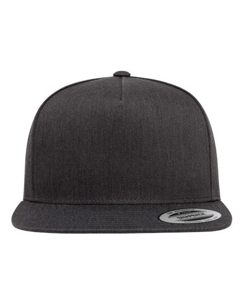 YP Classics Five-Panel Cotton Twill Snapback Cap 6007