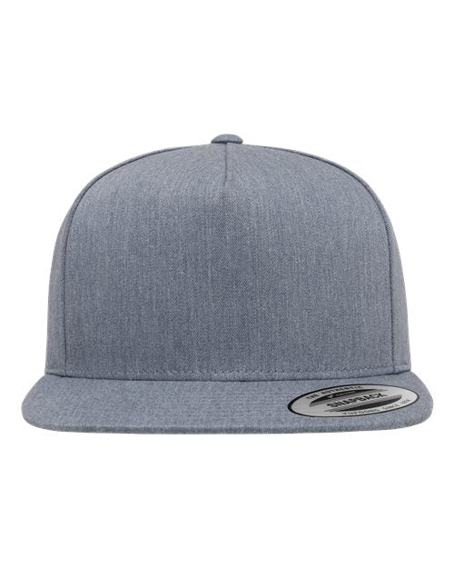 YP Classics Five-Panel Cotton Twill Snapback Cap 6007