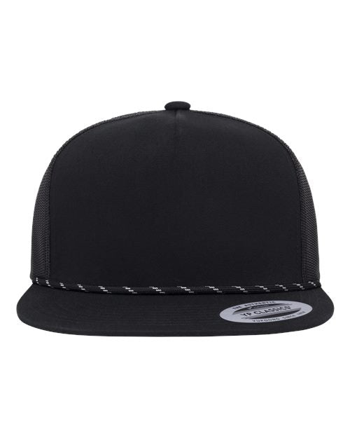 YP Classics Classic Five-Panel Trucker Rope Cap 6006BD