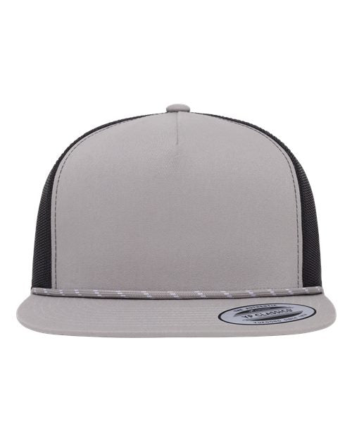 YP Classics Classic Five-Panel Trucker Rope Cap 6006BD