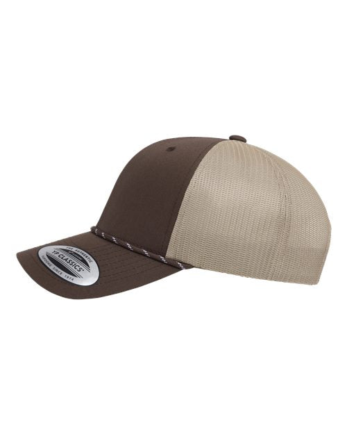 YP Classics Retro Trucker Rope Cap 6606BD
