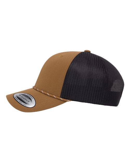 YP Classics Retro Trucker Rope Cap 6606BD