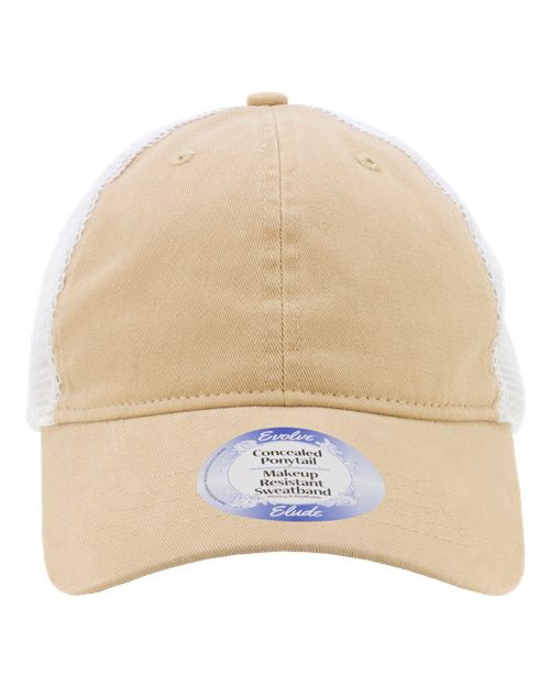 Infinity Her Women's Peached Twill Mesh Back Cap ANNIE