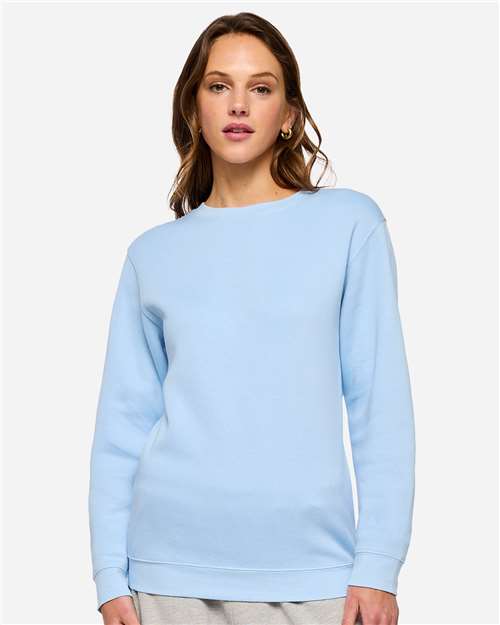LAT Unisex Elevated Fleece Crewneck Sweatshirt 6925