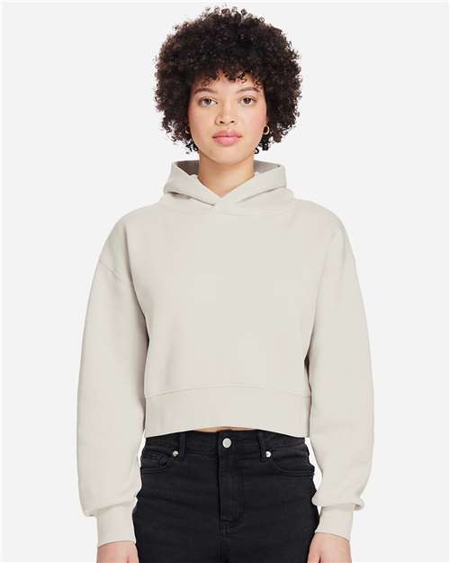 Lane Seven Women's Relaxed Cropped Hoodie Sweatshirt LS88001