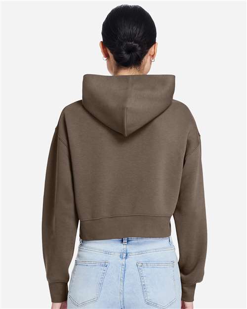 Lane Seven Women's Relaxed Cropped Hoodie Sweatshirt LS88001
