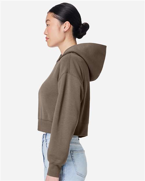 Lane Seven Women's Relaxed Cropped Hoodie Sweatshirt LS88001