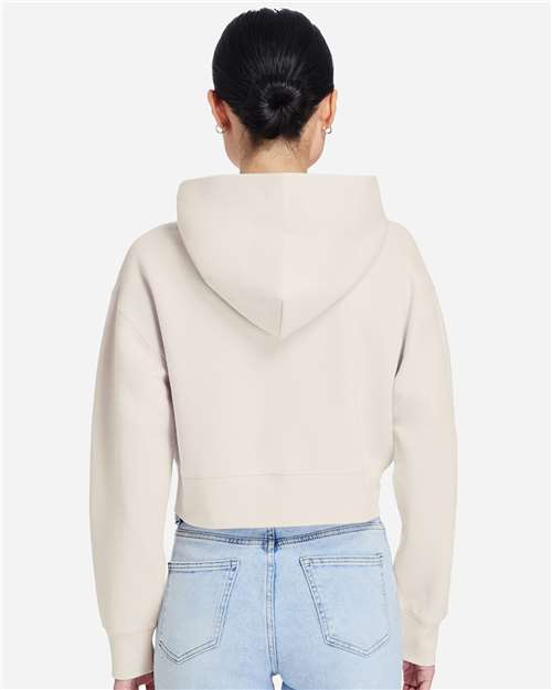 Lane Seven Women's Relaxed Cropped Full-Zip Hoodie Sweatshirt LS88003