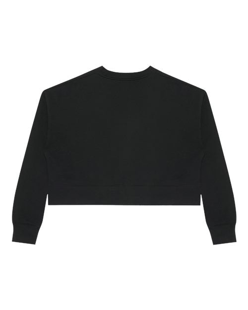 Lane Seven Women's Relaxed Cropped Crewneck Sweatshirt LS88004