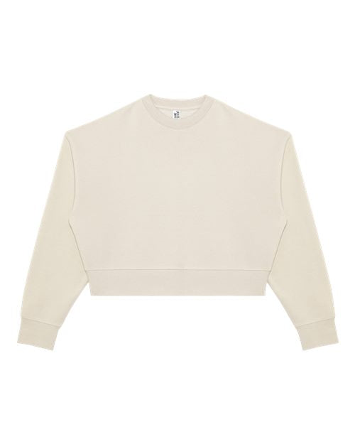 Lane Seven Women's Relaxed Cropped Crewneck Sweatshirt LS88004