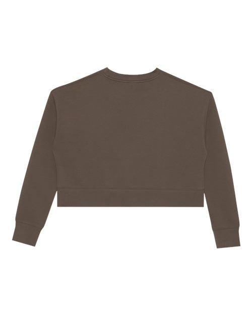 Lane Seven Women's Relaxed Cropped Crewneck Sweatshirt LS88004