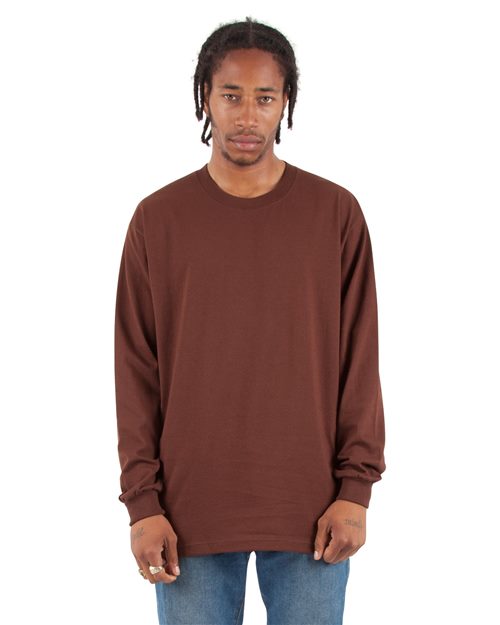 Shaka Wear Unisex Tall Max Heavyweight Long Sleeve Tee SHMHLST