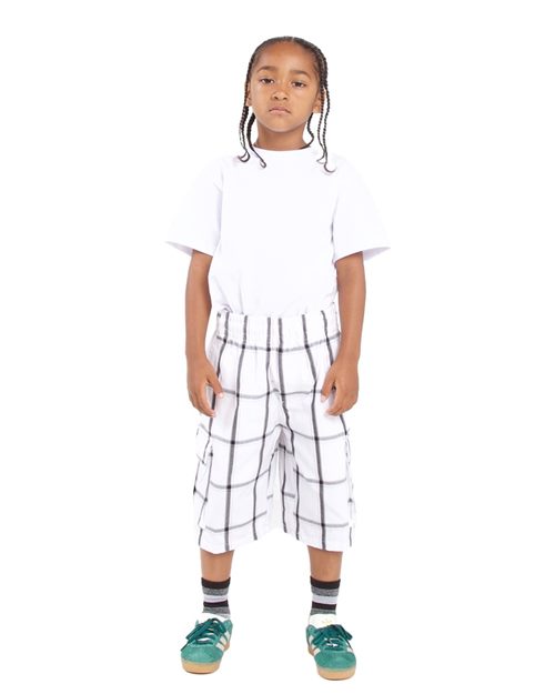 Shaka Wear Youth Plaid Shorts SHKP