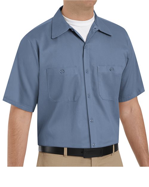 Red Kap Men's Cotton Short Sleeve Uniform Shirt SC40
