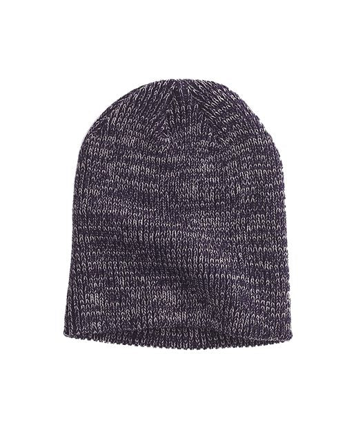Big Accessories Ribbed Marled Beanie BA524