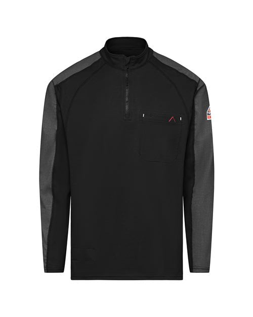 Bulwark Men's Flex Knit Quarter-Zip Pullover STZ2