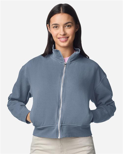 Comfort Colors Women's Garment-Dyed Full-Zip Jacket 1570L