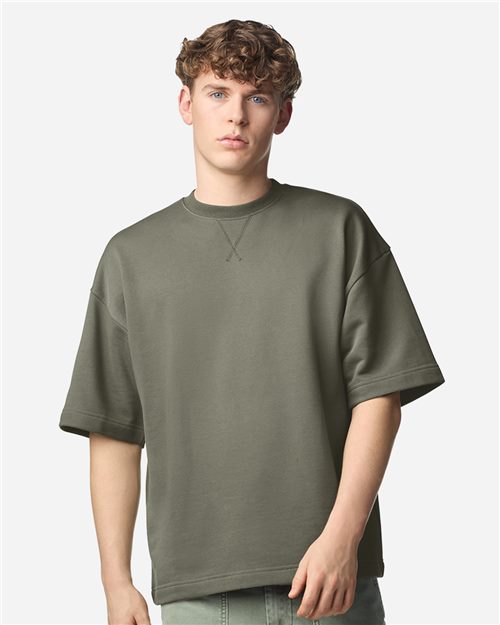 American Apparel Unisex French Terry Oversized Boxy Tee FTEX00