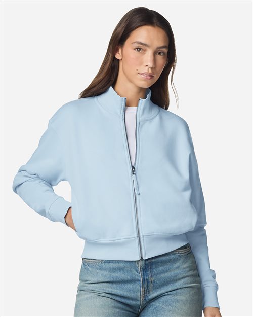 American Apparel Women's French Terry Full-Zip Jacket FTJ00