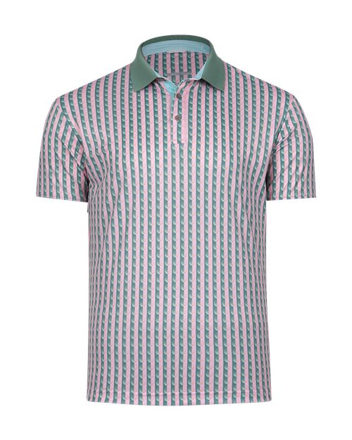 Swannies Men's Greens Piqué Polo SW1026