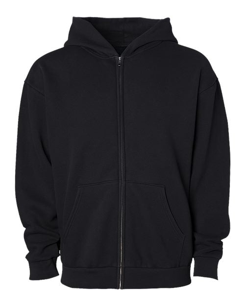 Independent Trading Co. Unisex Avenue Midweight Full-Zip Hooded Sweatshirt IND280ZIP