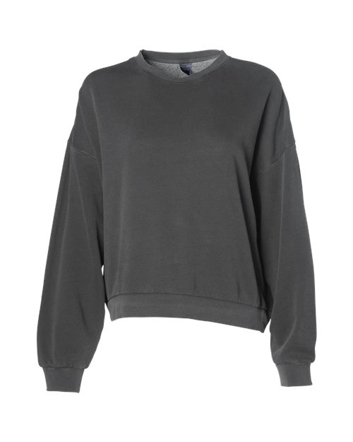 Independent Trading Co. Women's California Wave Wash Sunday Crewneck Sweatshirt PRM2700