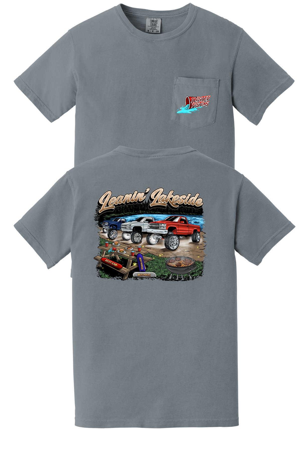 Leanin’ Lakeside tee