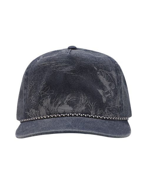 DRI DUCK Walleye Nature Scene Cap 3334