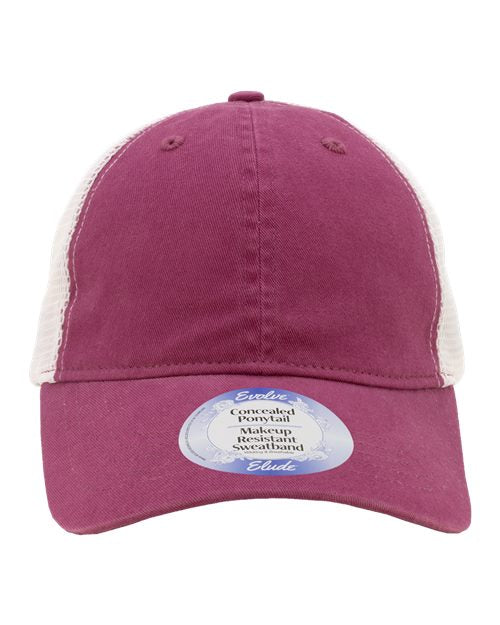 Infinity Her Women's Peached Twill Mesh Back Cap ANNIE