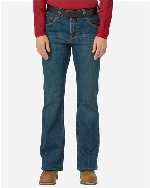Bulwark Women's Extended Sizes Stretch Jeans PSJCEXT