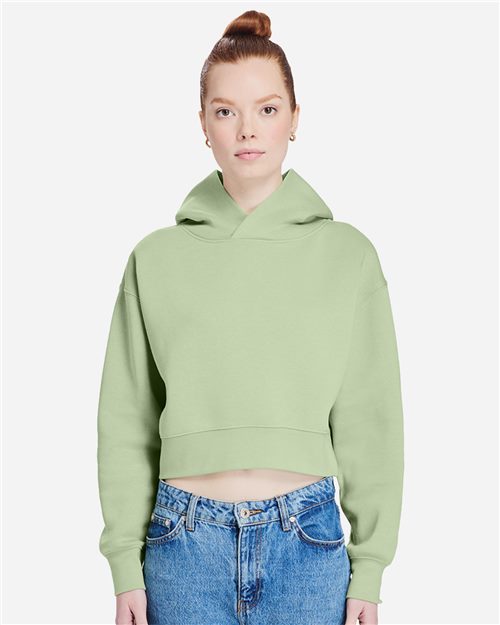 Lane Seven Women's Relaxed Cropped Hoodie Sweatshirt LS88001