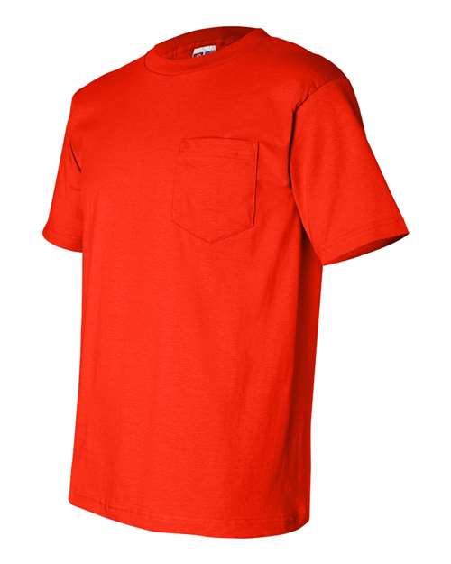Bayside Unisex USA-Made Pocket T-Shirt 7100