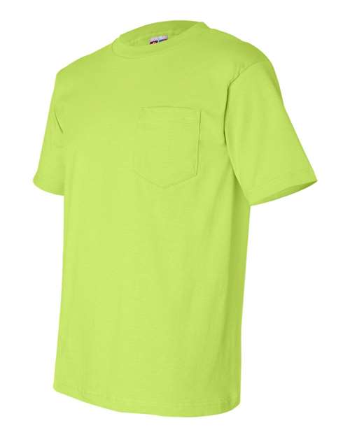 Bayside Unisex USA-Made Pocket T-Shirt 7100