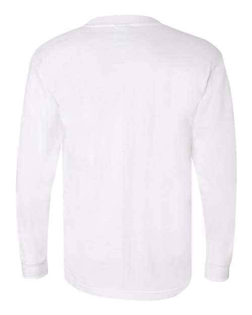 Bayside Unisex Union-Made Long Sleeve Pocket T-Shirt 3055