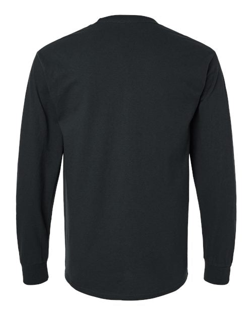 Gildan Unisex Ultra Cotton® Long Sleeve Pocket T-Shirt 2410