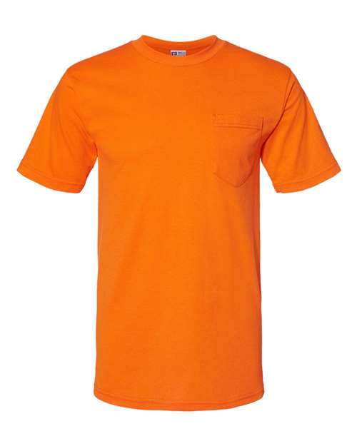 Bayside Unisex USA-Made 50/50 Pocket T-Shirt 1725