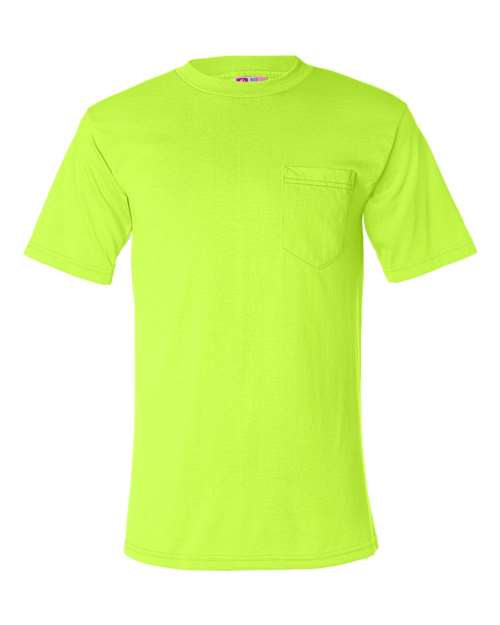 Bayside Unisex USA-Made 50/50 Pocket T-Shirt 1725