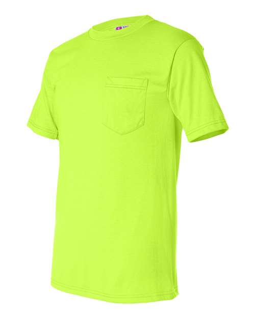 Bayside Unisex USA-Made 50/50 Pocket T-Shirt 1725