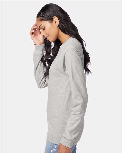 Hanes Unisex Authentic Long Sleeve T-Shirt 5586