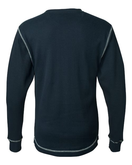 J. America Men's Vintage Thermal Long Sleeve T-Shirt 8238