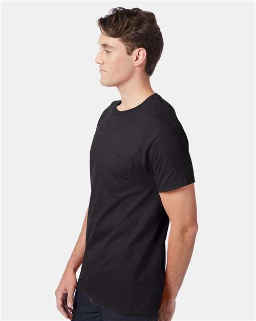 Hanes Unisex Authentic Pocket T-Shirt 5590