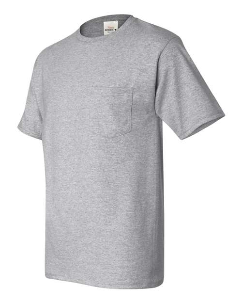 Hanes Unisex Authentic Pocket T-Shirt 5590